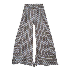 FARM Rio de Janeiro Anthropologie Wide Leg Stretch Pull-on Pant Sz XS Cream Boho